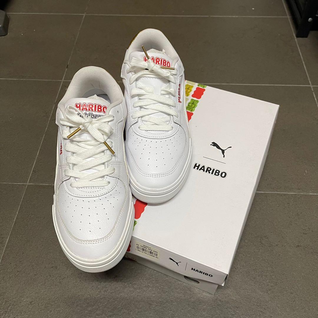 PUMA X HARIBO CA PRO White Gold Men s Fashion Footwear Sneakers
