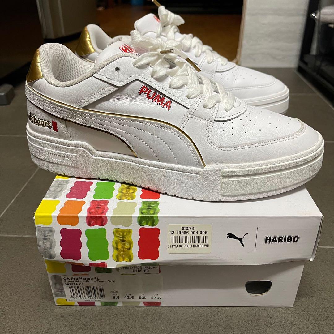 PUMA X HARIBO CA PRO White Gold Men s Fashion Footwear Sneakers