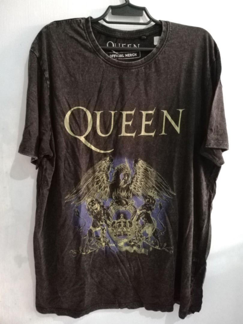 QUEEN Rare Vintage Retro Graphic Merch Band Shirt Men s Fashion