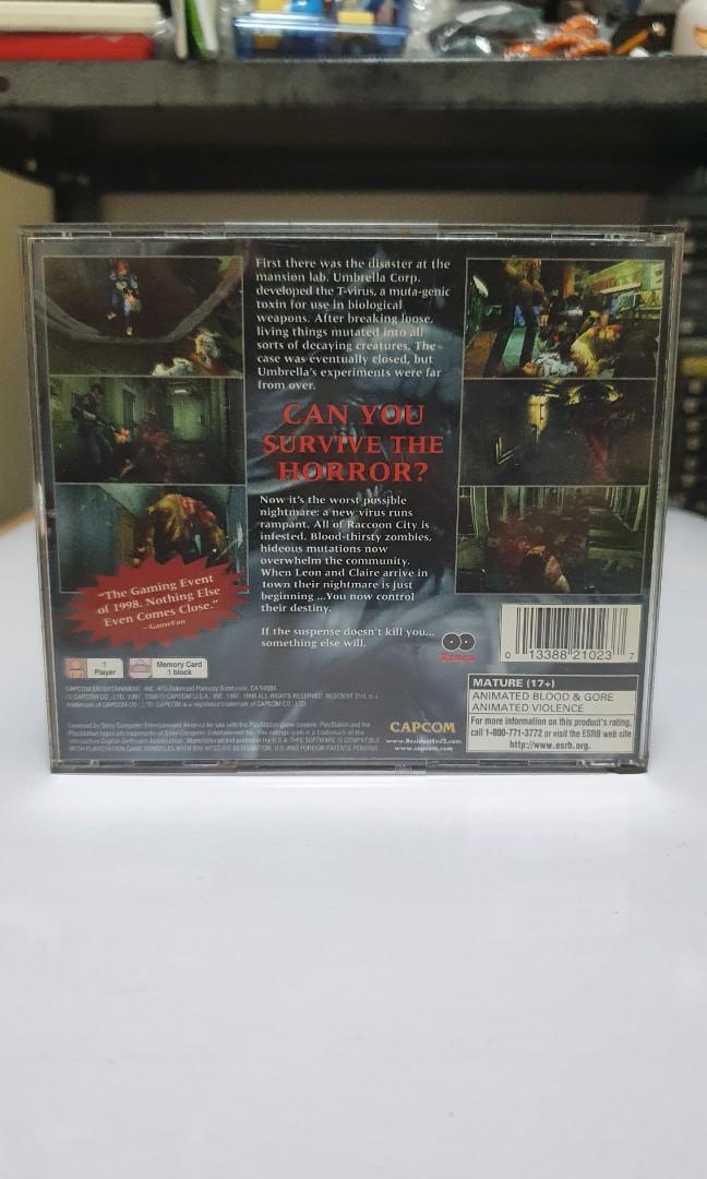 Resident Evil 2 ( Sony Playstation 2, ntsc u/c) (Category: PlayStation) located in Quezon City. Submitted by itemsforadoption (Listing ID 1168979916, Image 2). Description: Rfs: Its 2022! Happy New Year. Now is a time to be joyous and declutter. And I'm doing just that this season. Resident Evil 2 is a 1998 survival horror video game developed and published by Capcom for the PlayStation. Game is in good working condition. Has manual and tested wo