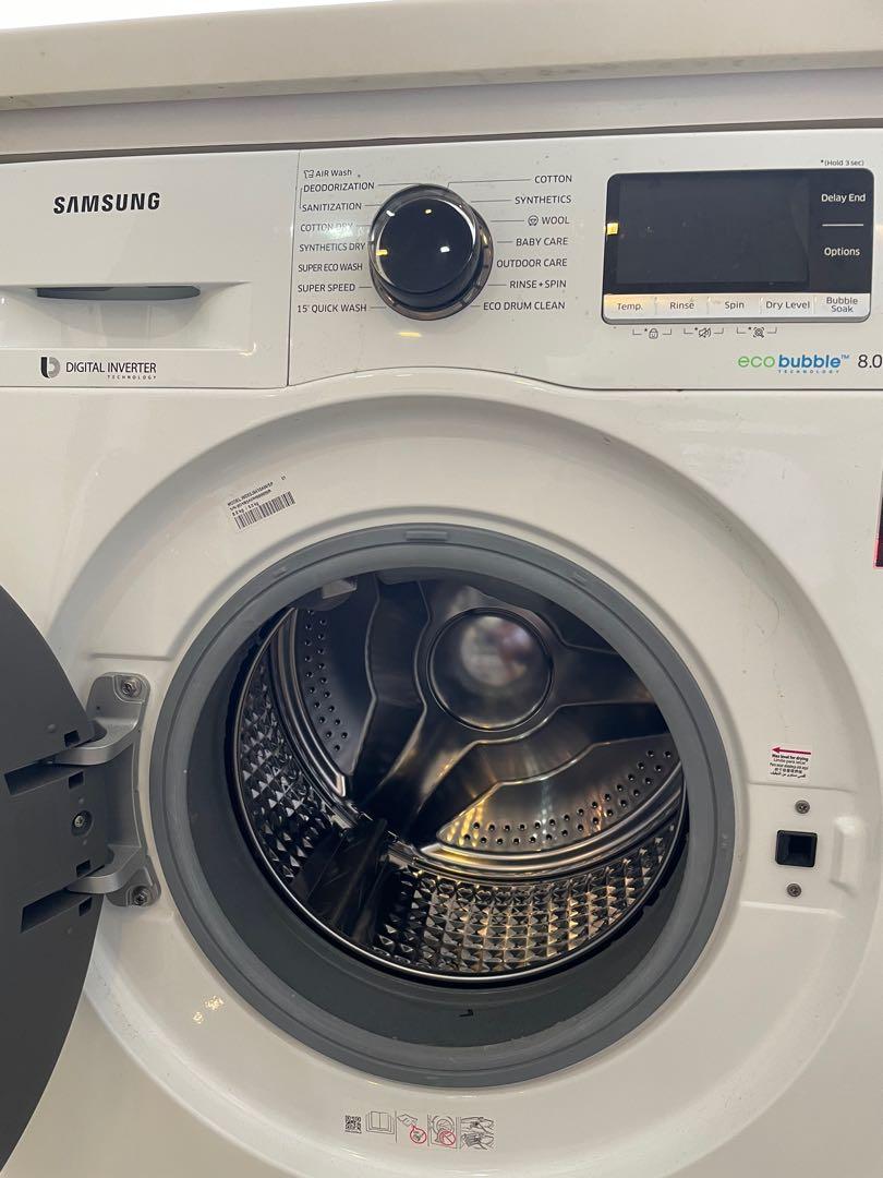 Samsung washer dryer 8kg/6kg, TV & Home Appliances, Washing Machines