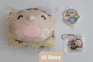 Sanrio × 山下菓子 環保袋 + 襟章 + 掛飾
