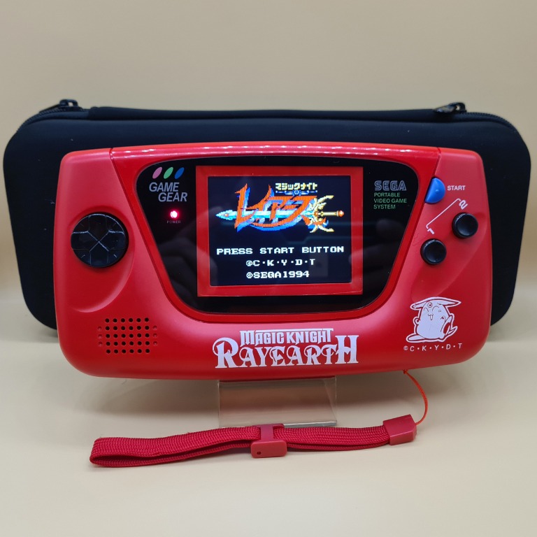 Sega Game Gear Gamegear Magic Knight Rayearth Limited Red Console Re