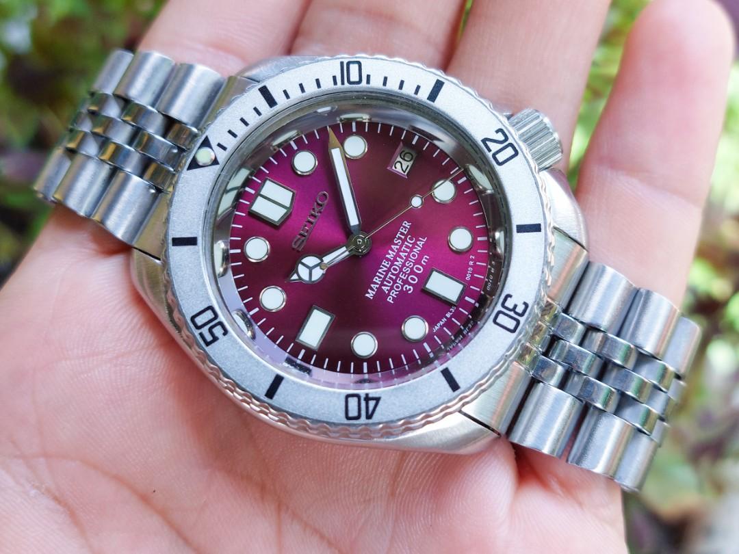 Seiko PURPLE ANTHIAS Mod Automatic Diver's Watch, Men's Fashion, Watches &  Accessories, Watches on Carousell