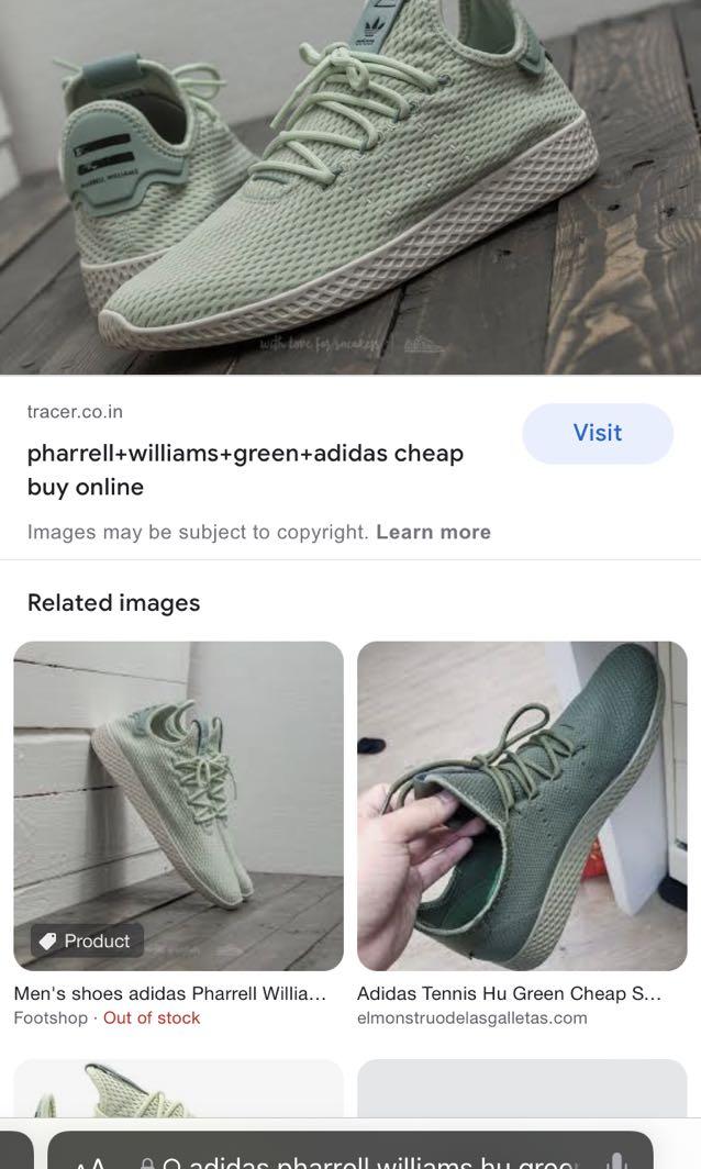 pharrell williams green adidas