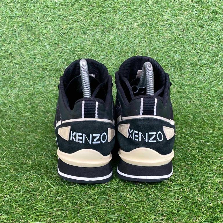 Sepatu KENZO Men s Black Eye Print Sneakers Auth Second