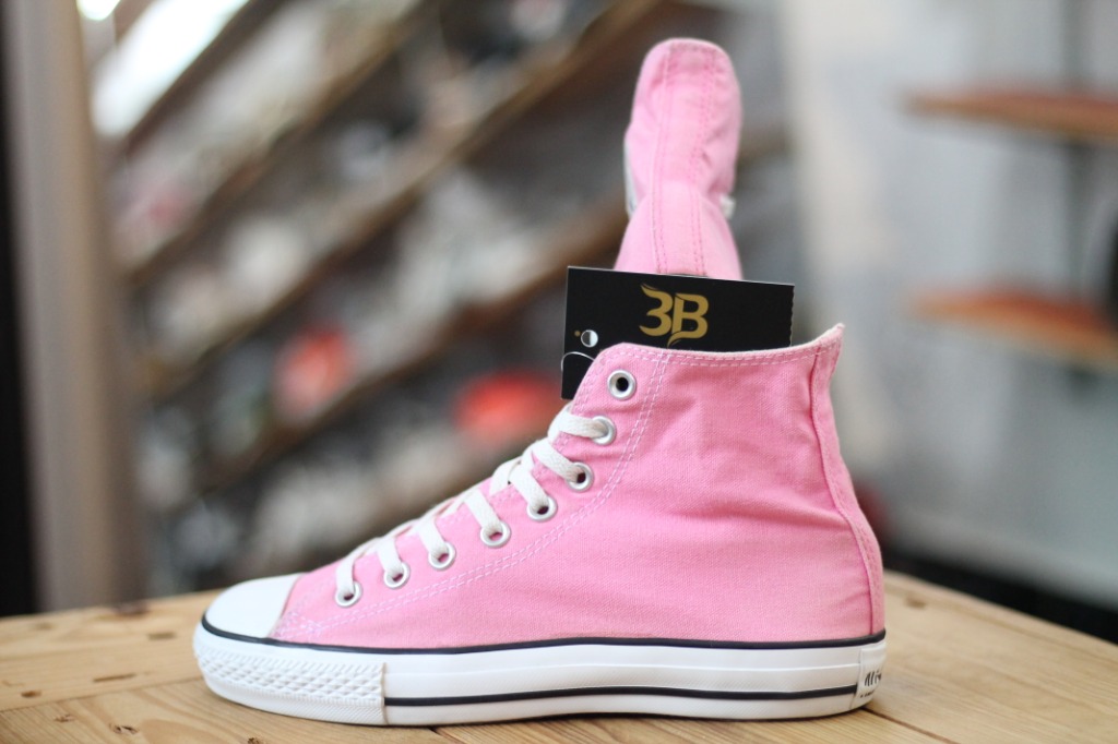Pink shop converse uk