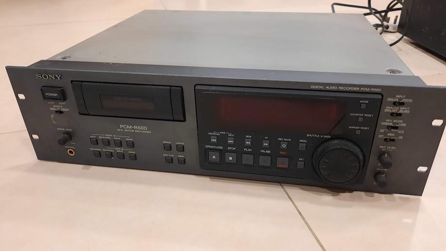Sony PCMR500 DAT Recorder, 音響器材, 其他音響配件及設備 Carousell