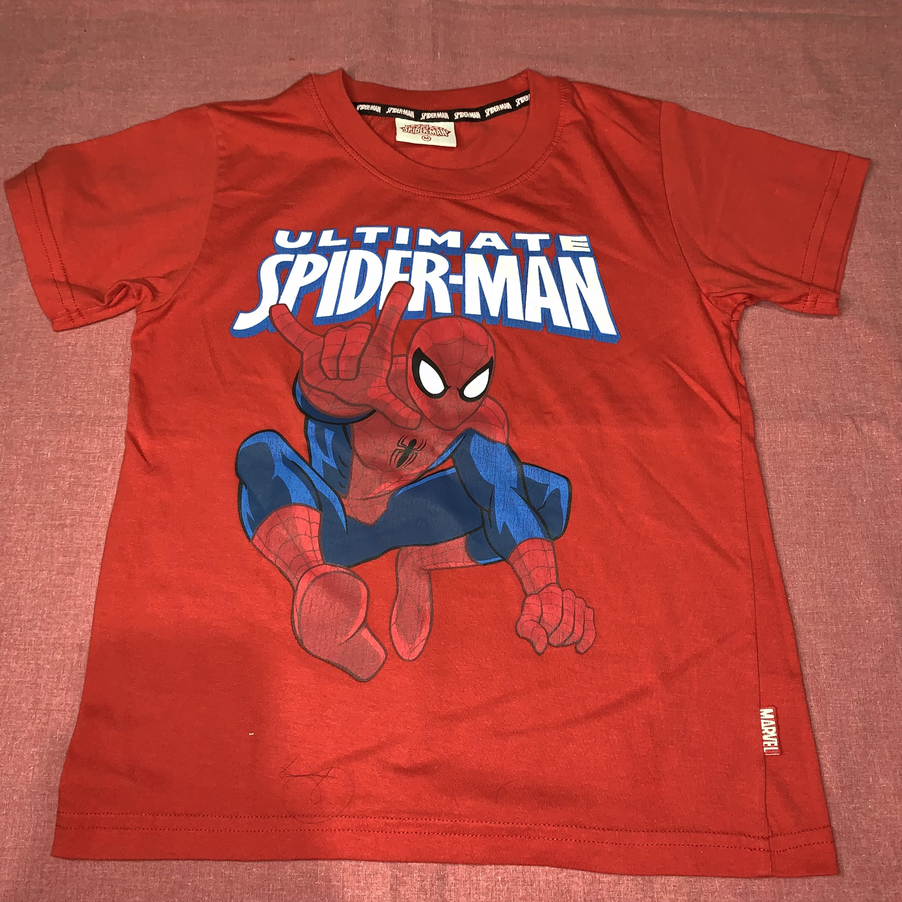 Spiderman Marvel Tshirt, Babies & Kids, Babies & Kids Fashion on Carousell