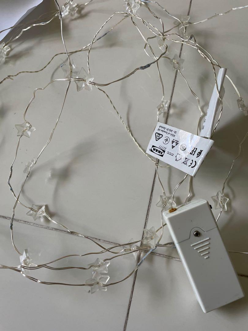 STAR Fairy Lights from IKEA, Furniture & Home Living, Lighting & Fans