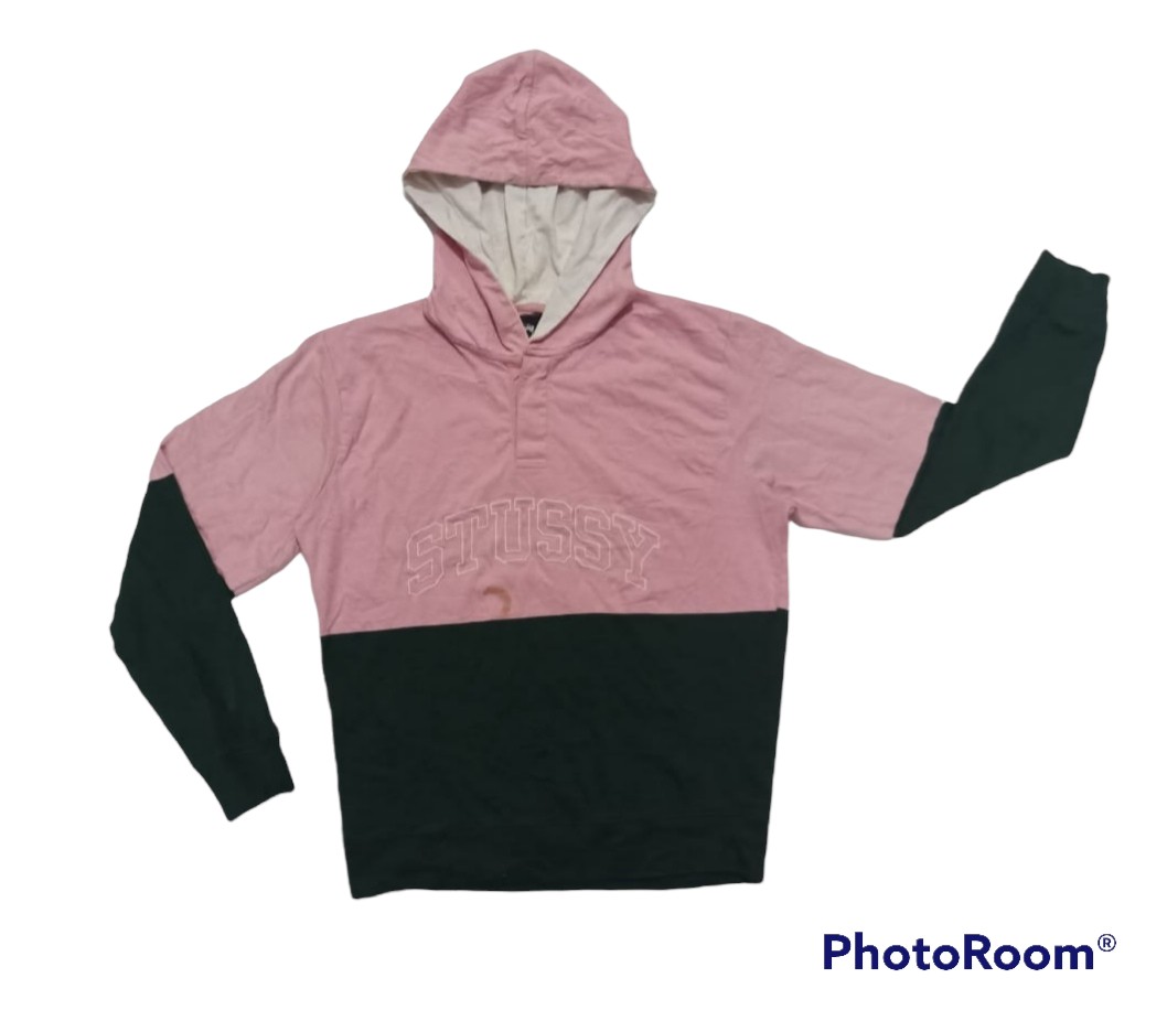 Stussy outlet block hoodie