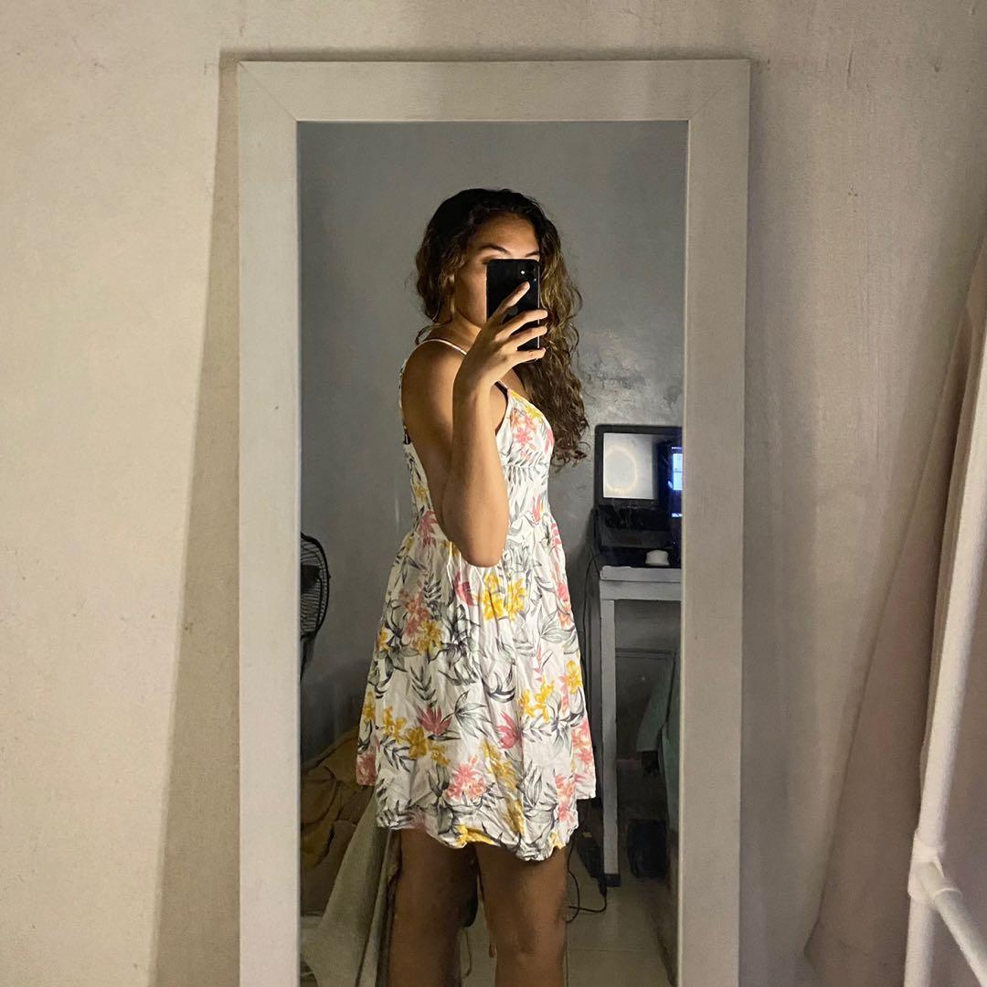 Summer h m white floral dress Women s Fashion Dresses Sets