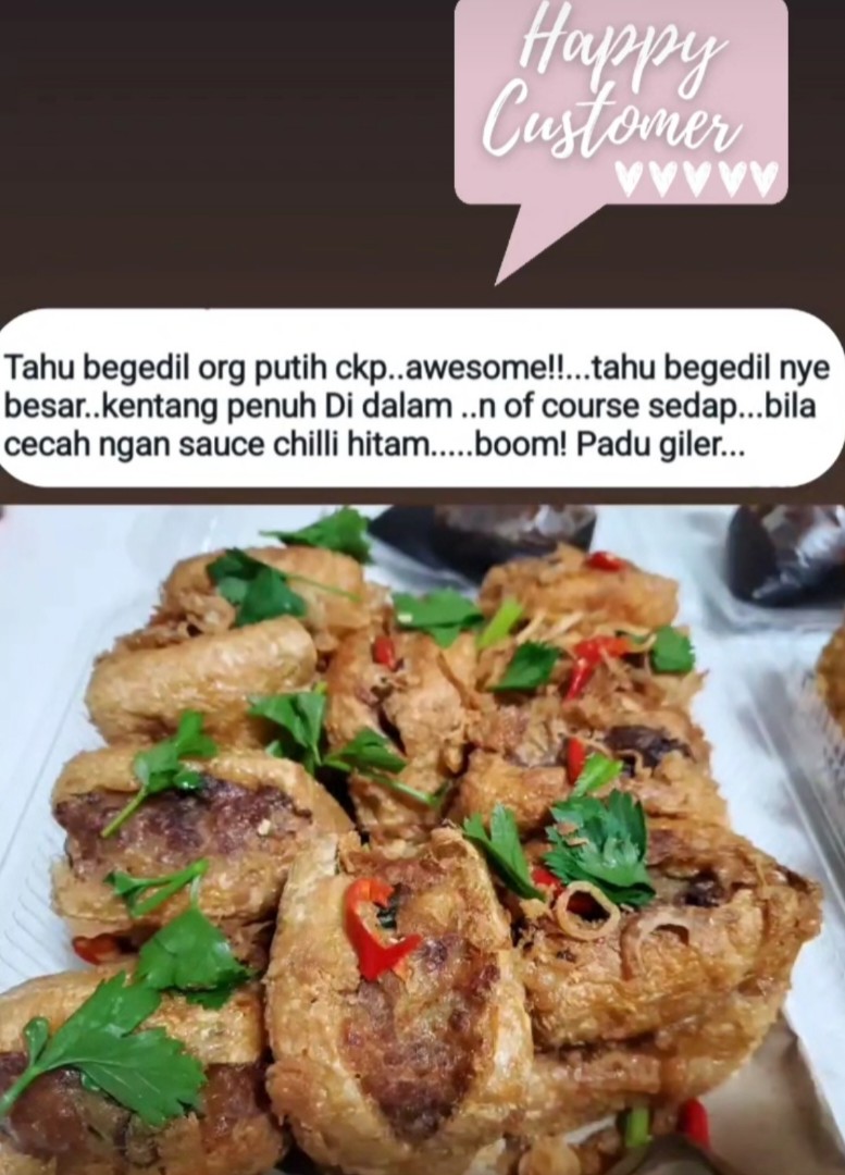 Tahu Bagedil, Food & Drinks, Homemade Bakes on Carousell