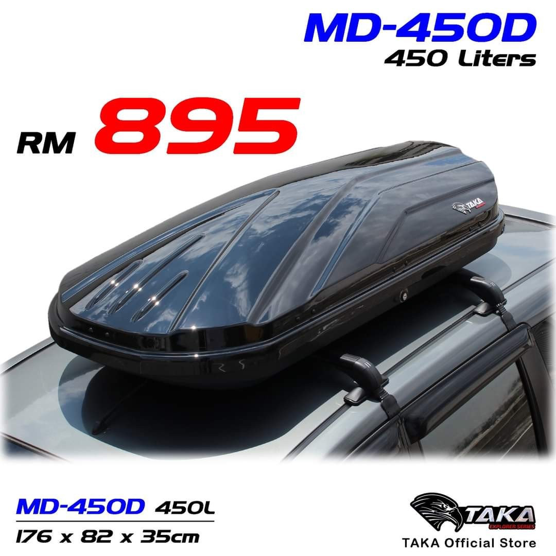 Taka roof box clearance