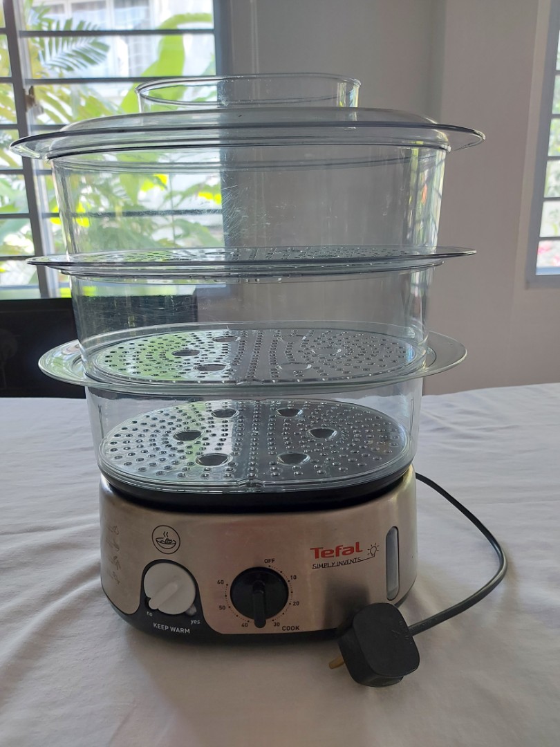 Tefal electric food steamer, TV & Home Appliances, Kitchen Appliances