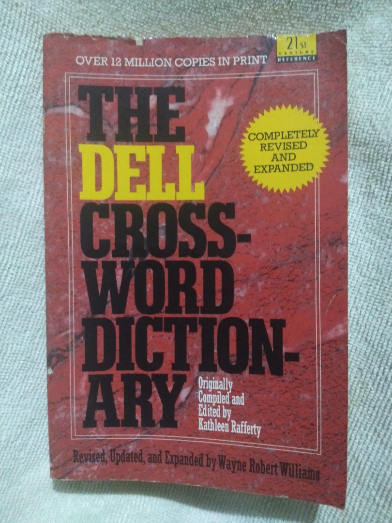 The Dell Crossword Dictionary 21st Century Reference Hobbies Toys