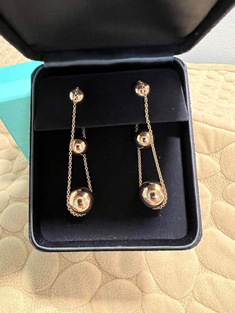 Tiffany hardwear triple drop new arrivals earrings