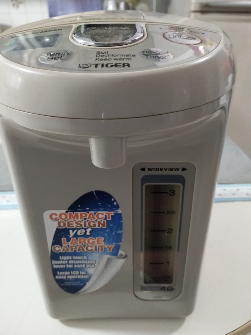 Tiger (Made in Japan) Water Boiler, Furniture & Home Living, Kitchenware & Tableware, Water