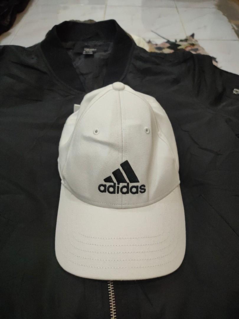 Topi adidas classic baseball cap white 