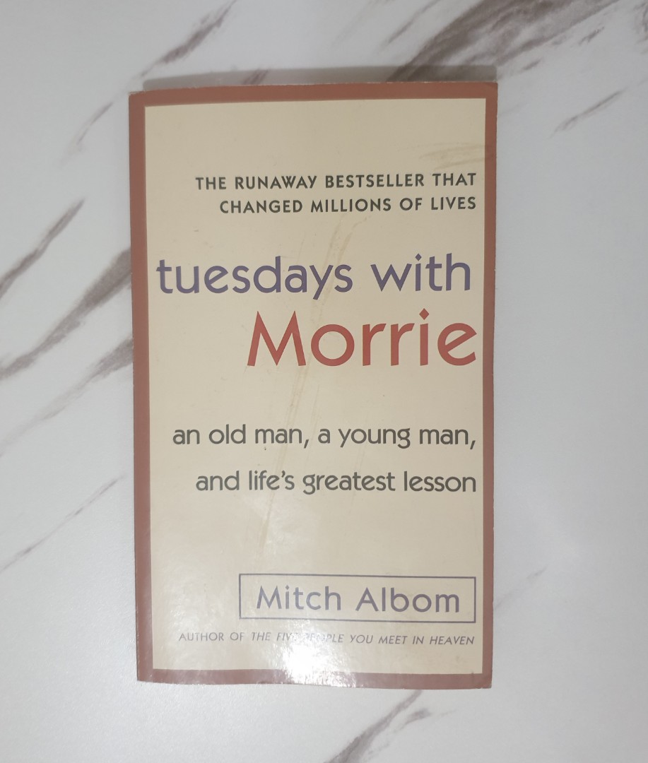 Tuesdays with Morrie by Mitch Albom, Hobbies & Toys, Books & Magazines ...