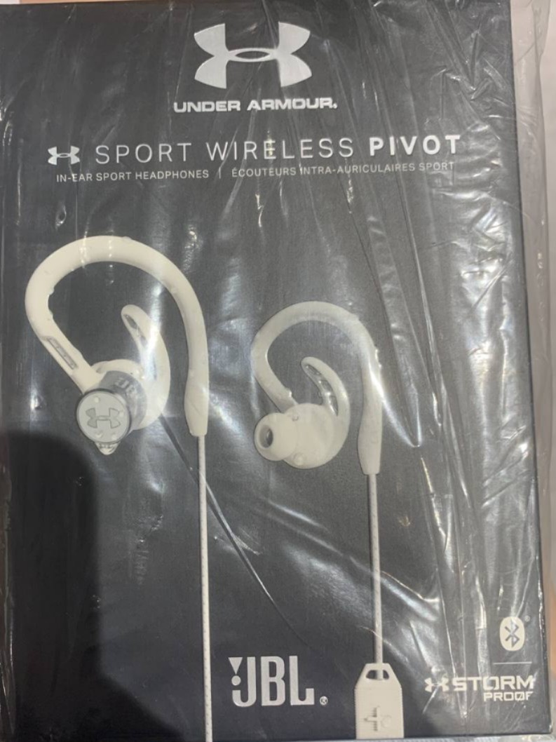UA JBL Sport Wireless Pivot Earpiece Audio Earphones on Carousell