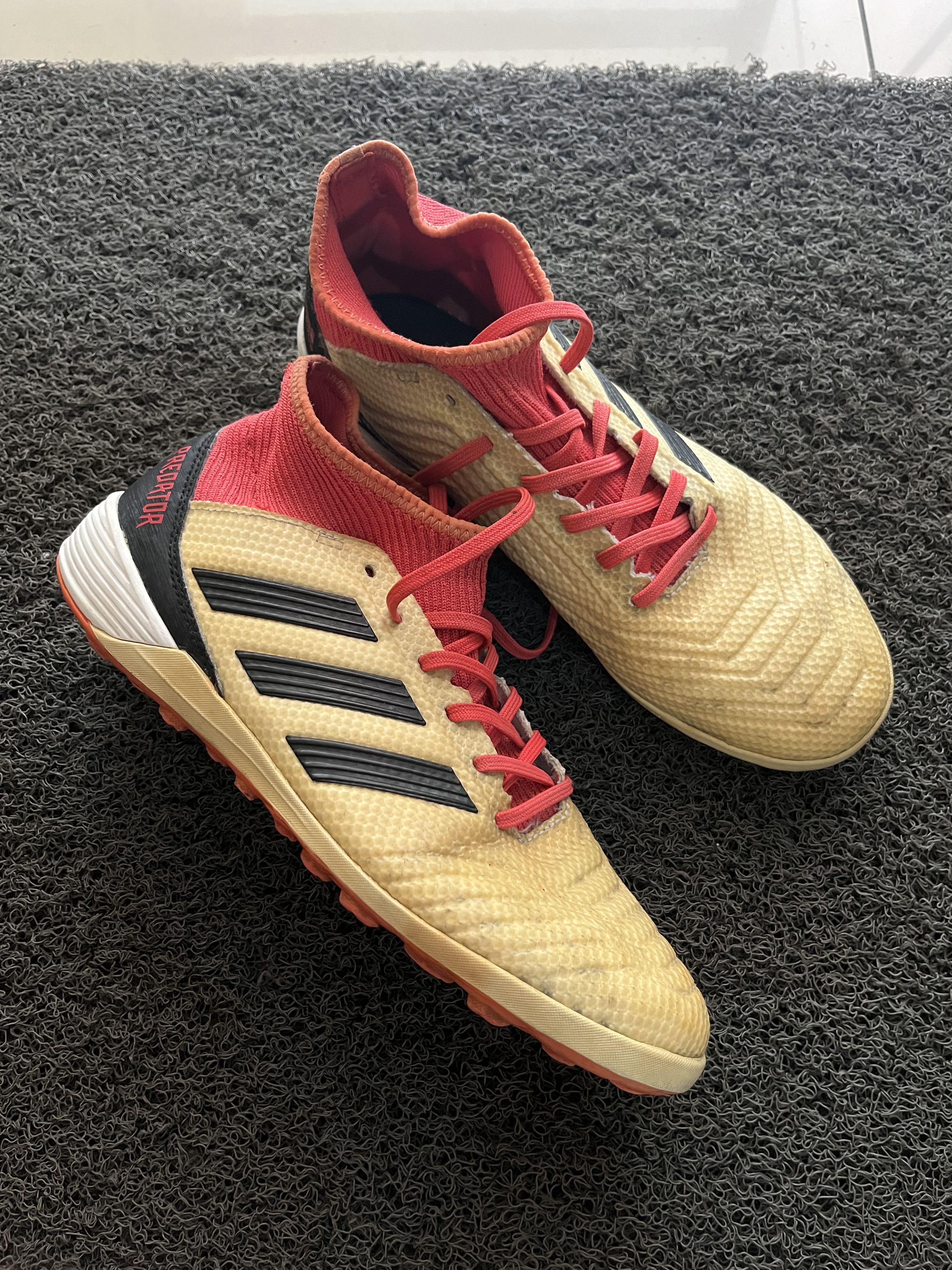 UK6 adidas predator Tango 18.3 TURF football shoes US6.5 authentic