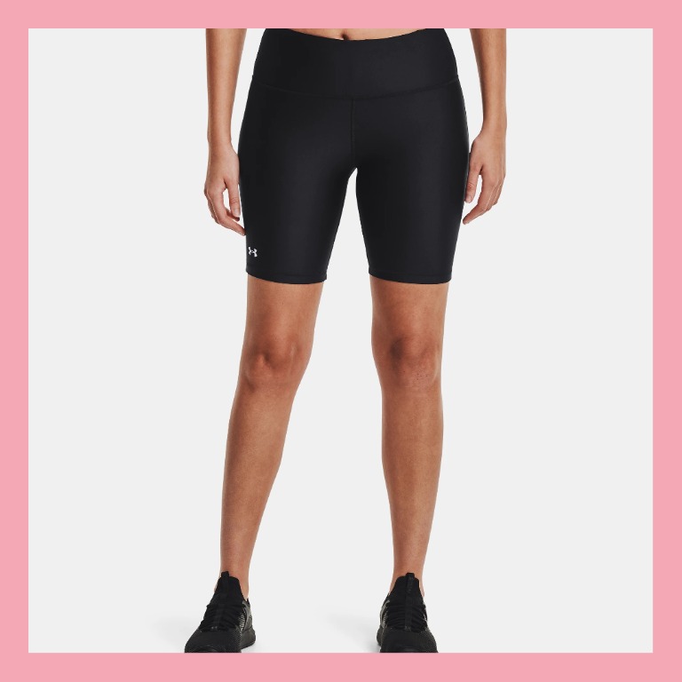 Under Armour Heatgear bike shorts, Women's Fashion, Activewear on Carousell