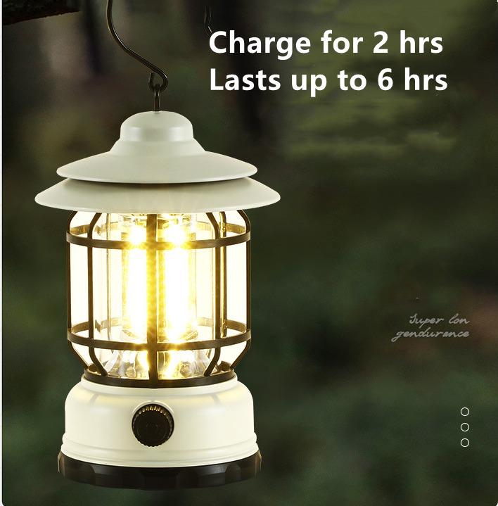 Naturehike Camping Light Charging Portable Ambiance Retro Camp