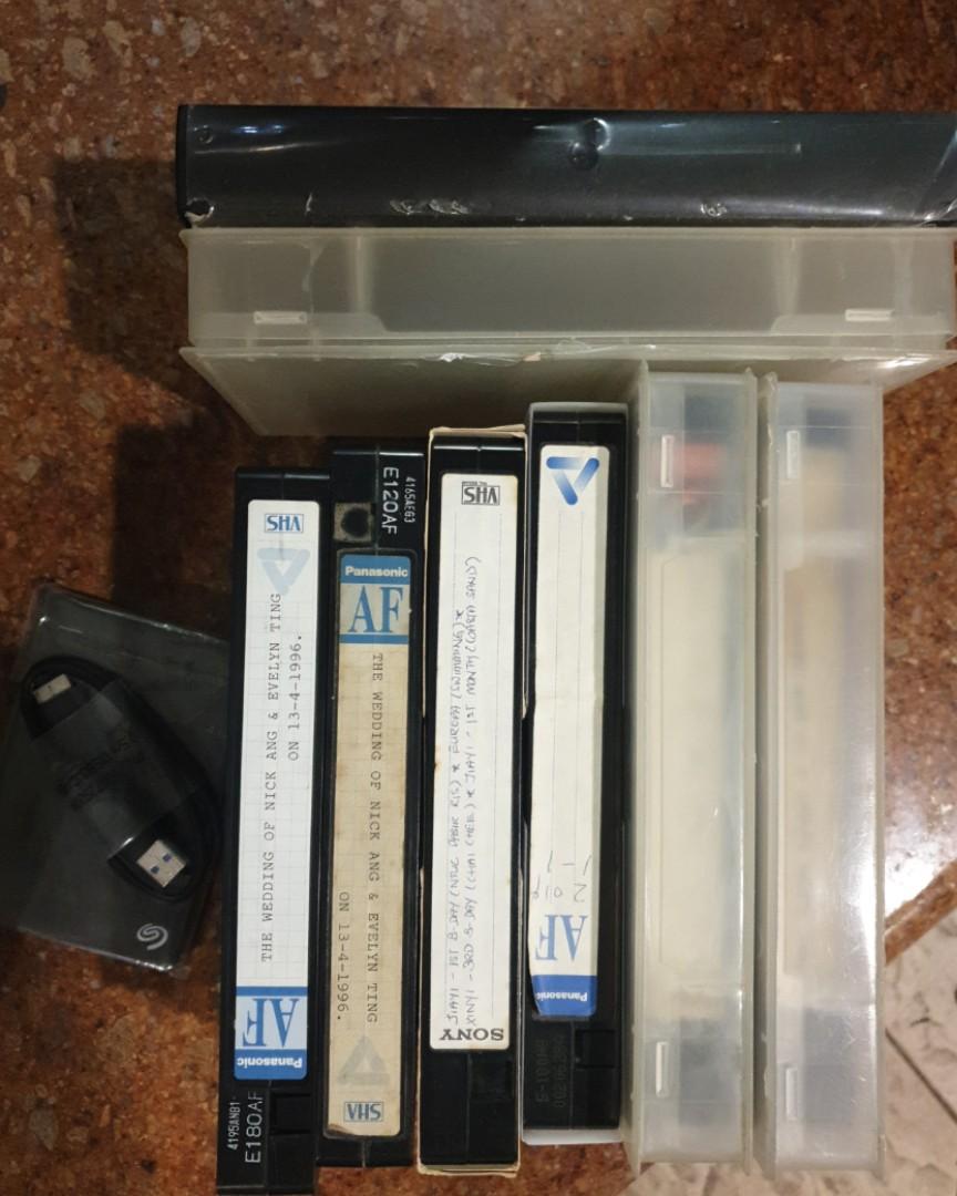 VHS, VHSC,Hi8, Video8 and Mini DV Tapes to Digital Conversion, Audio