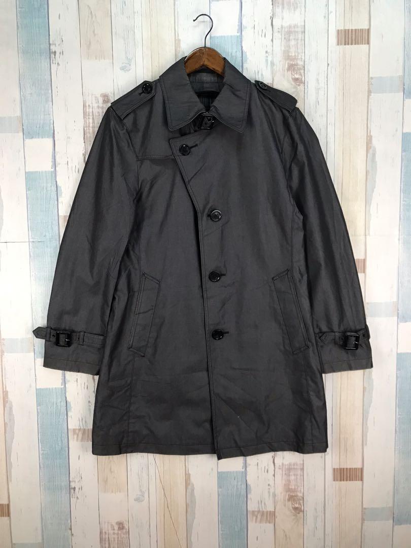 Burberry black label coat best sale