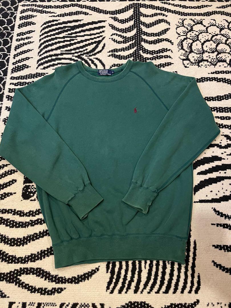 Vintage Polo Ralph Lauren Sweatshirt, Men's Fashion, Tops & Sets, Tshirts &  Polo Shirts on Carousell
