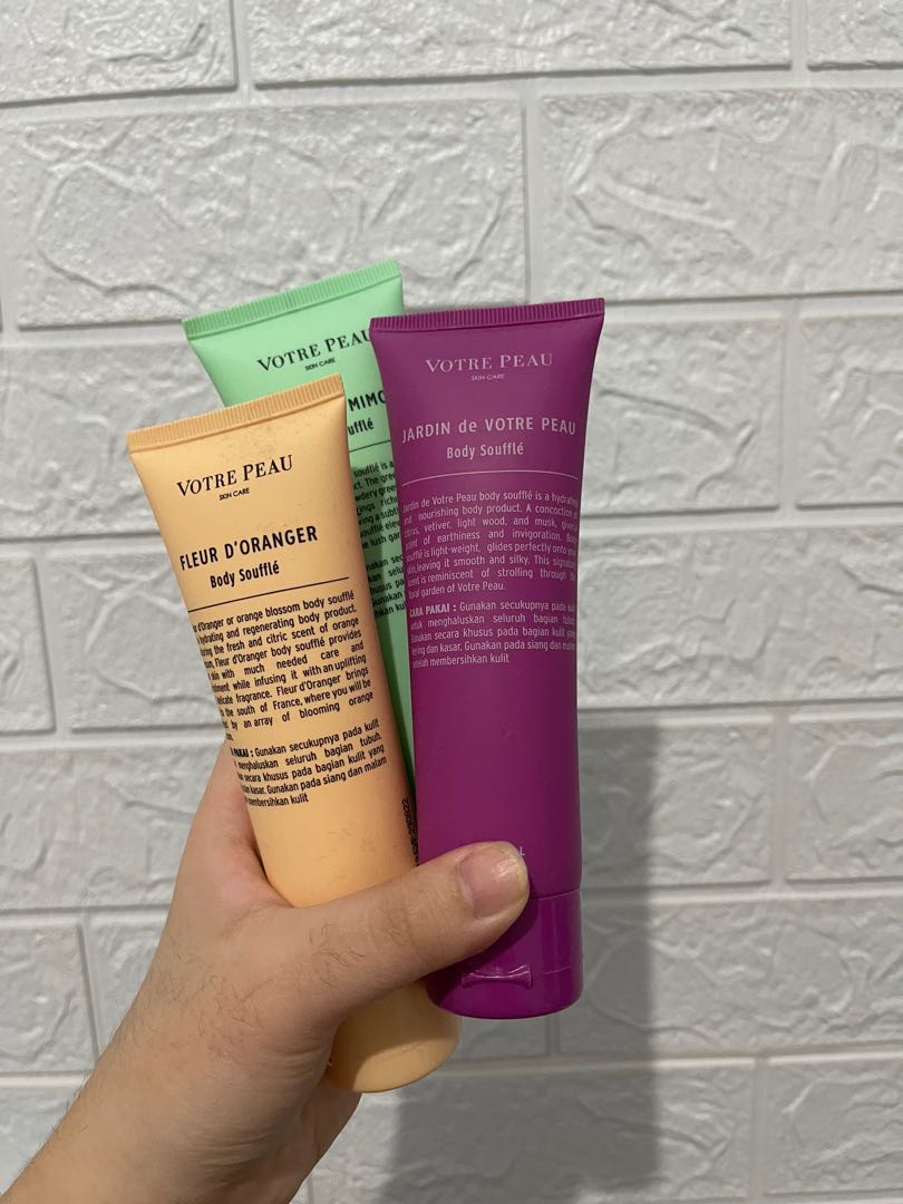 VOTRE PEAU Body Souffle 100ml, Kesehatan & Kecantikan, Kulit, Sabun