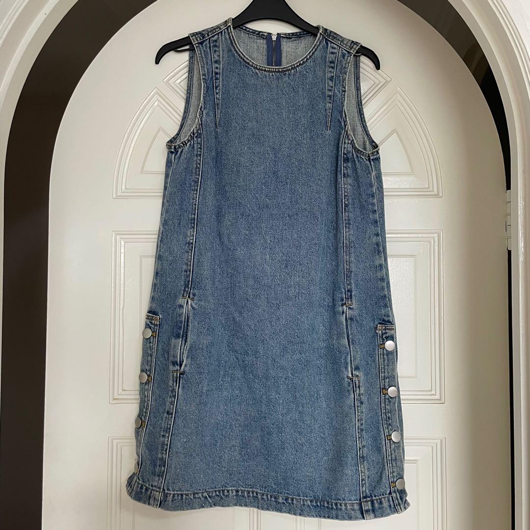 Warehouse shop denim dress