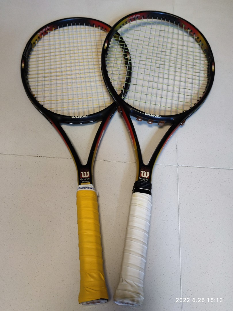 Wilson Pro staff classic 6.1 tennis racket 75% new, 運動產品, 運動