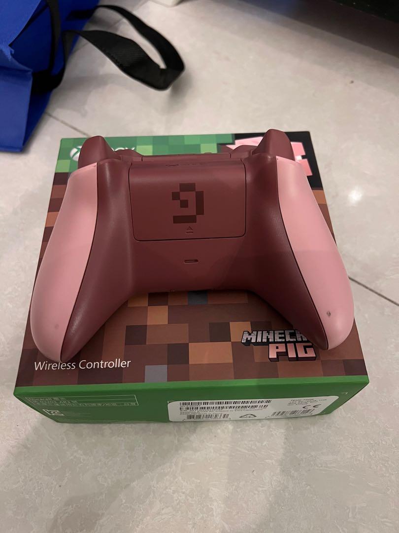  MICROSOFT Xbox ONE/PC Controller Wireless Minecraft Pig Pink  Special Limited Edition [EU Import] : Video Games