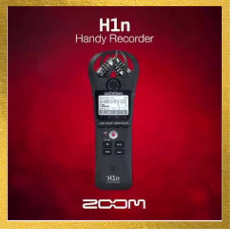 Zoom H1n Handy Recorder Professional Stereo Recording, Audio, Voice Recorders on Carousell