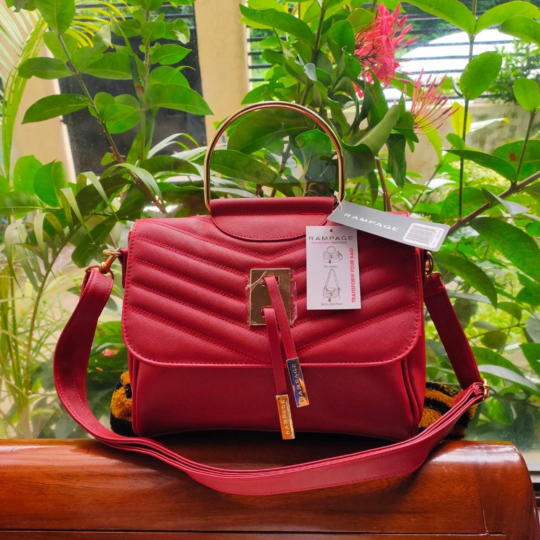 100 Original BNEW w Tag RAMPAGE US Brand 2 way Convertible Crossbody Bag Tag Price US 88 Luxury Bags Wallets on Carousell