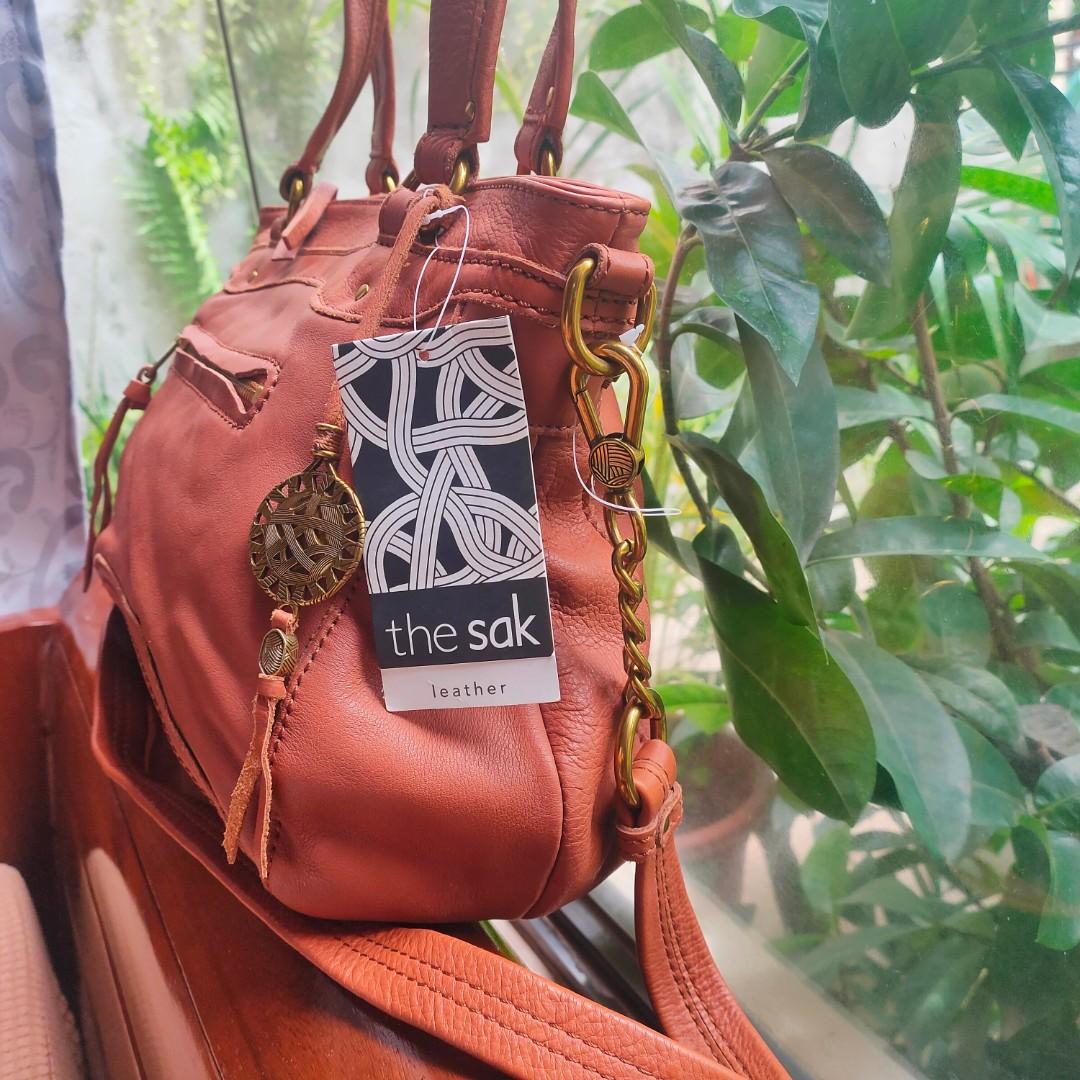 100 Original BNEW w Tag The Sak Genuine Leather 2 way Crossbody Luxury Bags Wallets on Carousell
