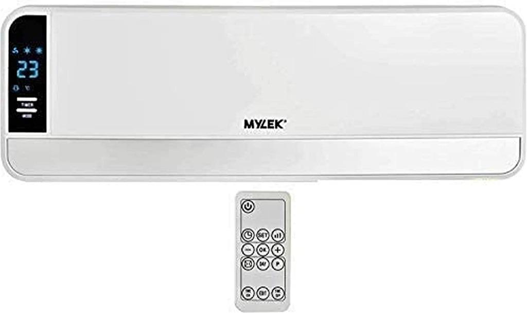 403] MYLEK 2kW Luxury Electric Over Door Heater/Fan Air Curtain with  Thermostat, LED Display, Timer u0026 Remote Control - ErP Compliant, TV u0026 Home  Appliances, Air Conditioners u0026 Heating on Carousell