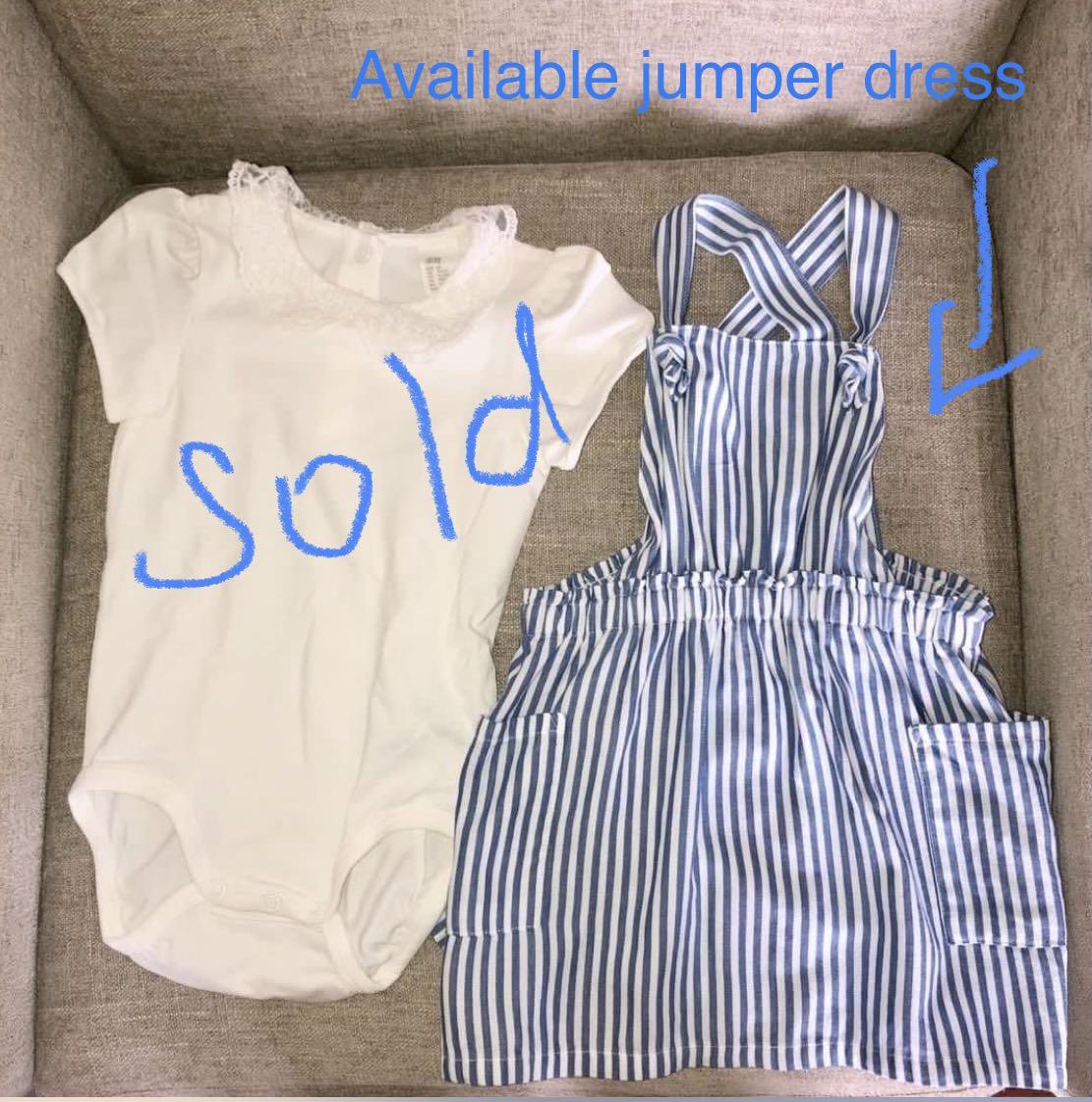 Jumper dress, Babies & Kids, Babies & Kids Fashion on Carousell