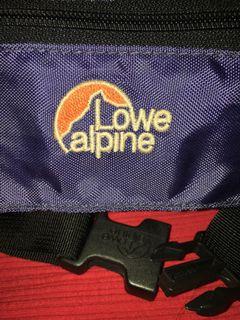 🇬🇧 Lowe Alpine Nylon Mini Belt Bag Navy Blue Unisex & Free Size Small Beltbag RARE Original From England 