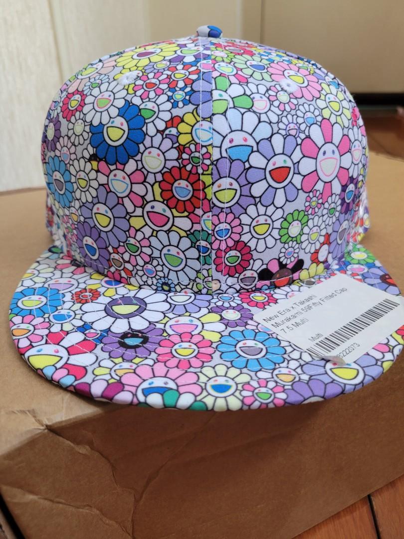 🈹極罕🈹 限量村上隆takashi murakami New Era Cap 59fifty 微笑小花