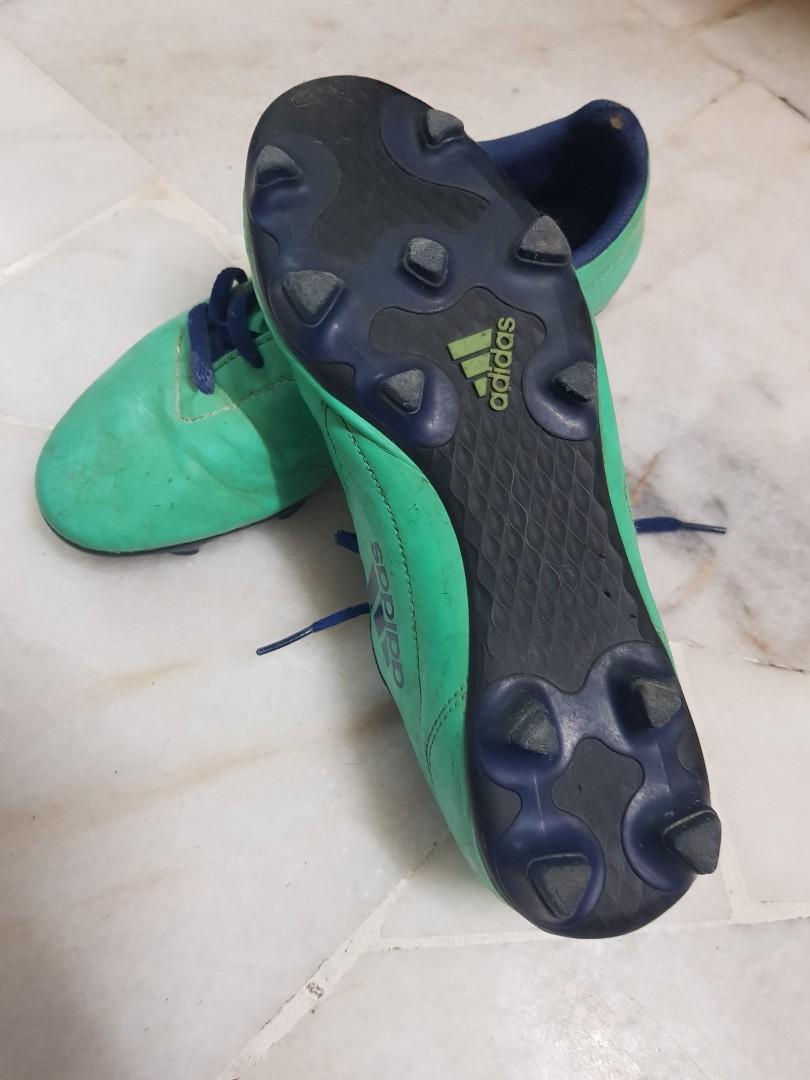 Adidas conquisto ii green boots Men s Fashion Footwear Boots on