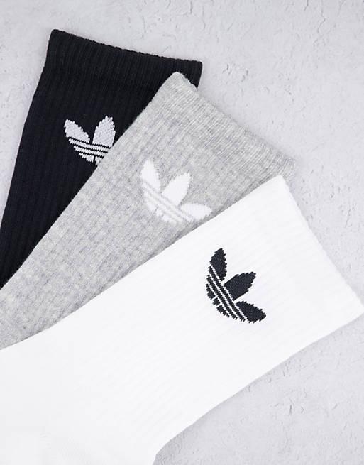 Adidas color store 2 pack crew