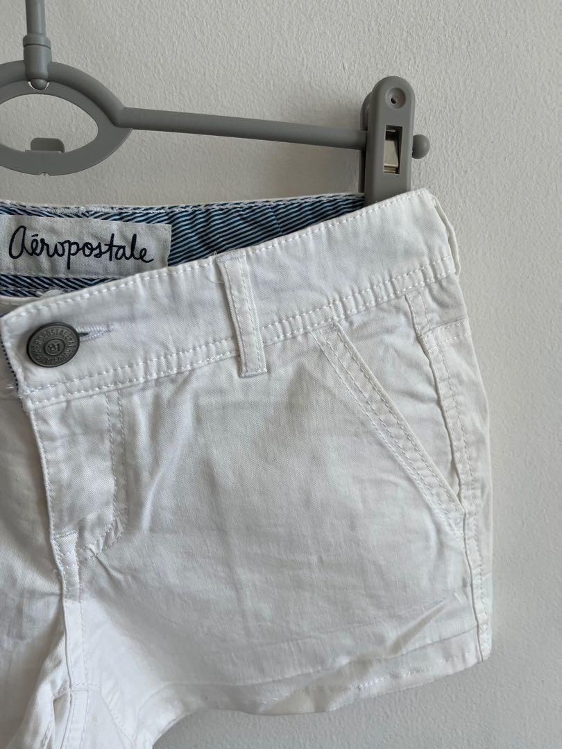 Aeropostale white outlet shorts
