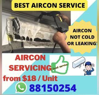 Aircon not COLD or LEAKING! Cheap Aircon Servicing, chemical wash