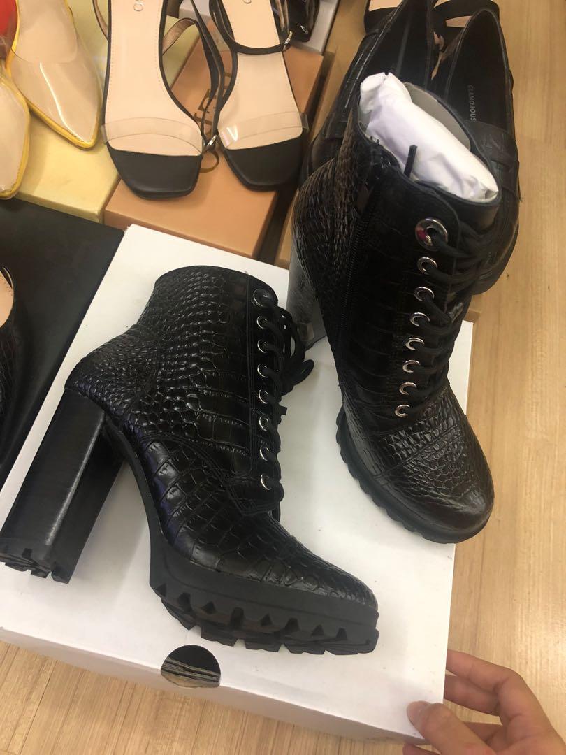 Aldo croc 2025 boots