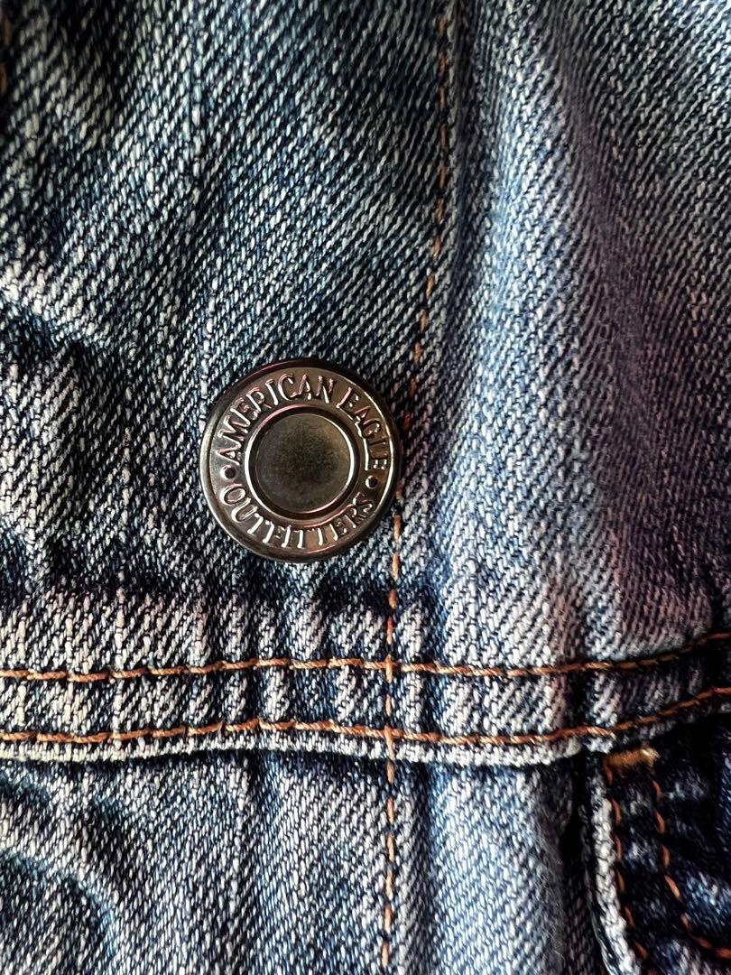 American eagle oversized denim jacket Women s Fashion Coats