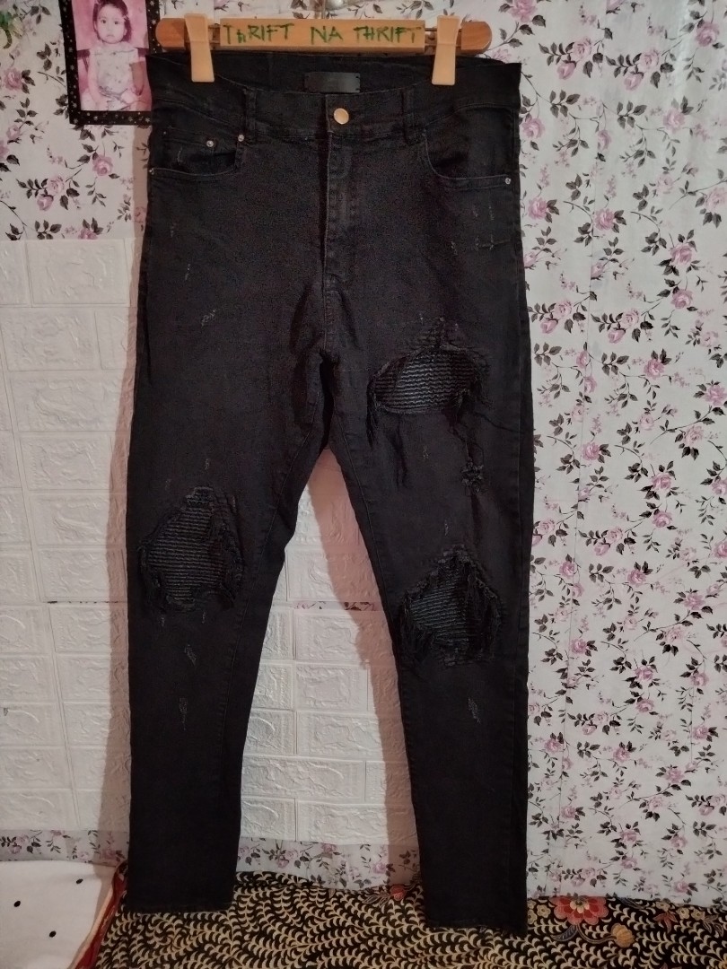 Amiri Biker jeans, Men's Fashion 