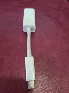 Apple Ethernet to Thunderbolt
